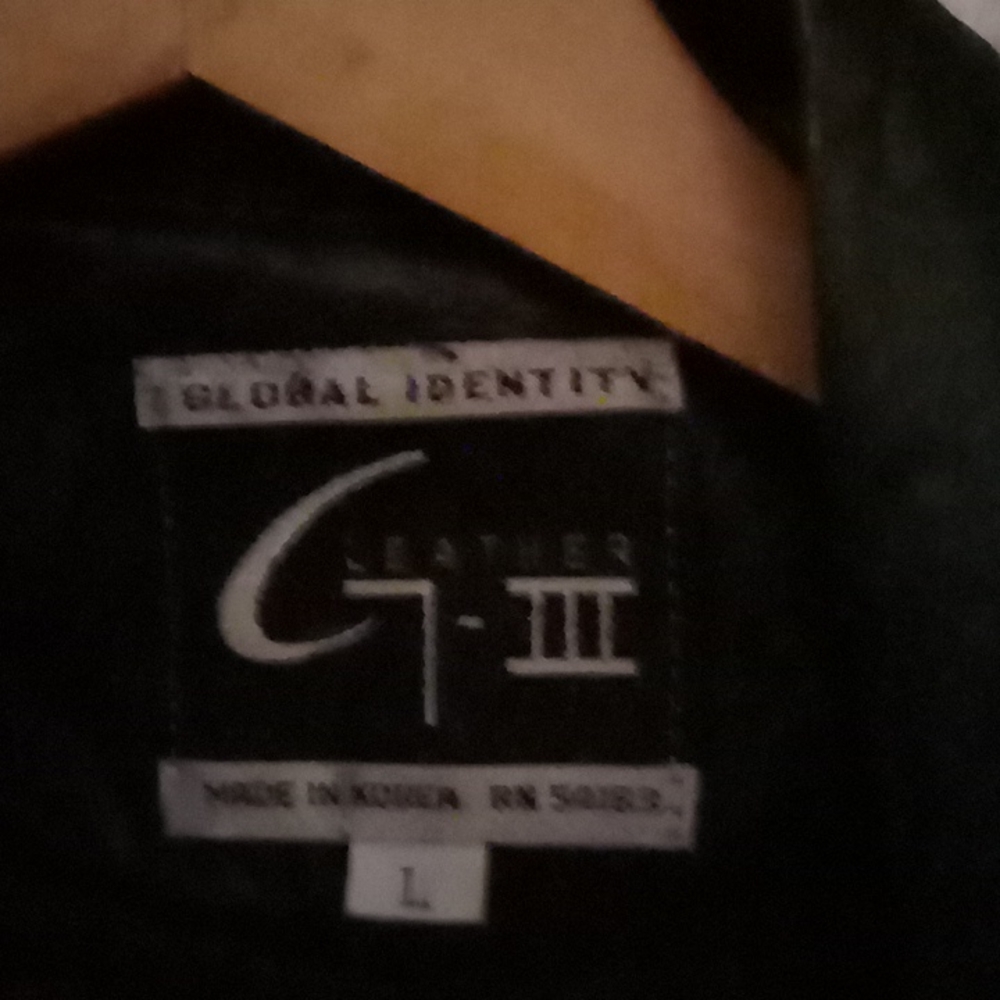 Women's leather coat